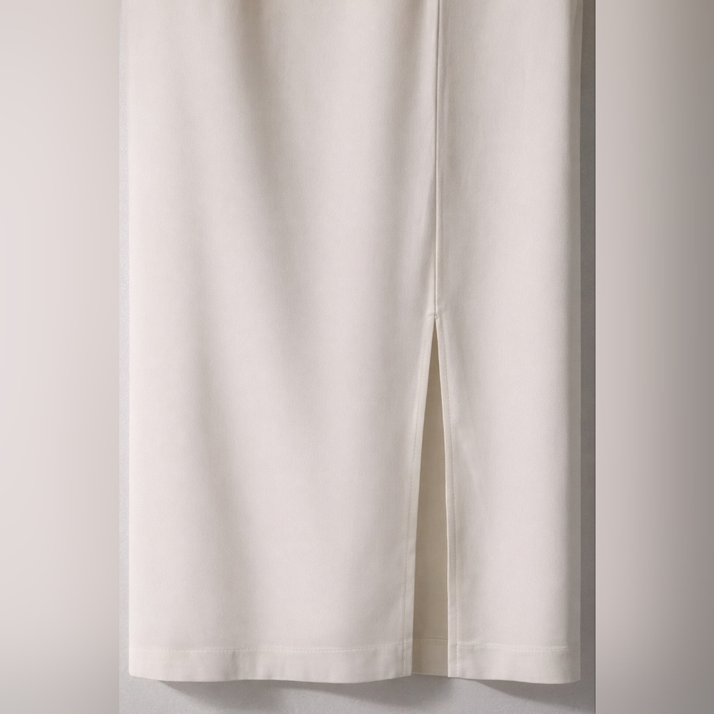 Vintage 90s Jay Jacobs Ivory Corset Back Midi Dress Made USA - Picture 4 of 7